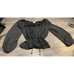 Michael Kors Black XL Blouse